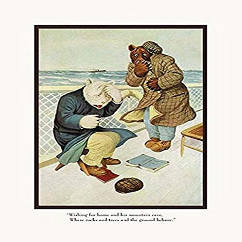 Buyenlarge Teddy Roosevelt's Bears: Teddy B and Teddy G are Seasick - 8" X 12" Fine Art Giclee Print Buyenlarge Teddy Roosevelt's Bears: Teddy B and Teddy G are Seasick - 8" X 12" Fine Art Giclee Print