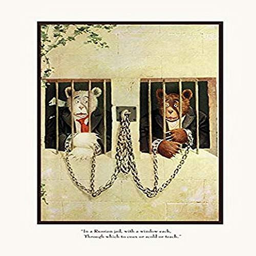 Buyenlarge Teddy Roosevelt's Bears: Teddy B and Teddy G in A Russian Jail - 8" X 12" Fine Art Giclee Print Buyenlarge Teddy Roosevelt's Bears: Teddy B and Teddy G in A Russian Jail - 8" X 12" Fine Art Giclee Print