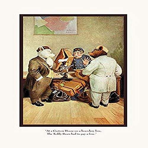 Buyenlarge Teddy Roosevelt's Bears: Teddy B and Teddy G at a Custom House - 8" X 12" Fine Art Giclee Print Buyenlarge Teddy Roosevelt's Bears: Teddy B and Teddy G at a Custom House - 8" X 12" Fine Art Giclee Print
