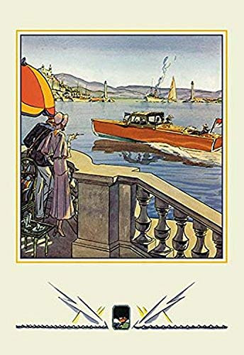 Buyenlarge 0-587-12695-7-P1827 Victorian Sedans (Dodge Boats) Paper Poster, 18" x 27"