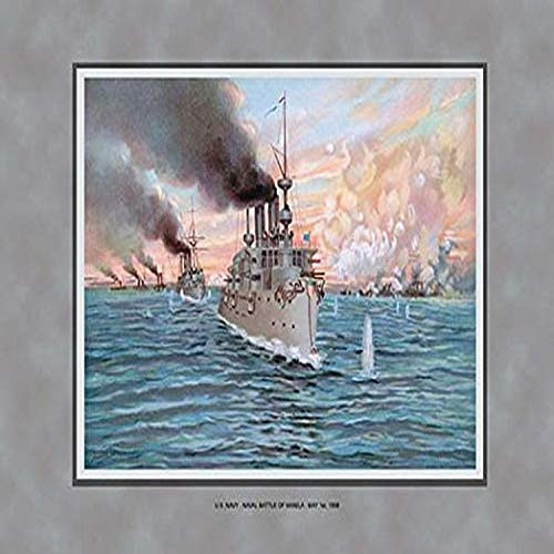 Buyenlarge 0-587-12852-6-P1827 Navy Battle of Manila Paper Poster, 18" x 27"