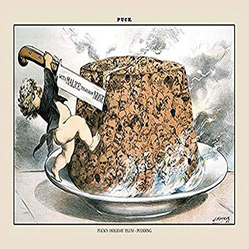 Buyenlarge Puck Magazine: Puck's Holiday Plum-Pudding - 8" X 12" Fine Art Giclee Print