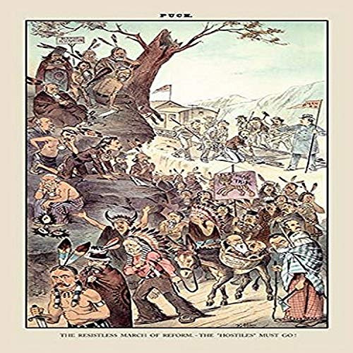 Buyenlarge 0-587-13144-6-P1827 Puck Magazine: The Resistless March of Reform Paper Poster, 18" x 27" Buyenlarge 0-587-13144-6-P1827 Puck Magazine: The Resistless March of Reform Paper Poster, 18" x 27"
