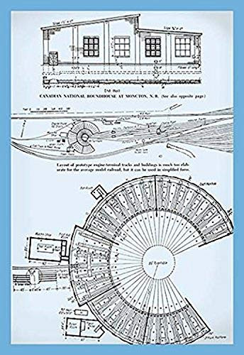 Buyenlarge 0-587-13239-6-P1218 Canadian National Roundhouse Paper Poster, 12" x 18"