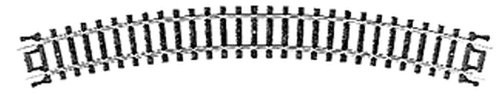 Atlas N Code 80 Nickel Silver 11" Radius Snap-Track (6) Trains