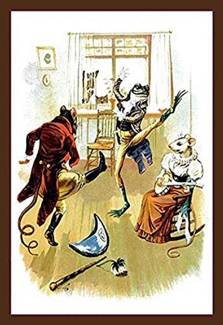 Buyenlarge 0-587-13460-7-P1218 Froggy and Rat Like to Dance Paper Poster, 12" x 18" Buyenlarge 0-587-13460-7-P1218 Froggy and Rat Like to Dance Paper Poster, 12" x 18"