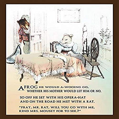 Buyenlarge 0-587-13462-3-G1827 'Mrs. Mouse Spinning Wool' Giclee Fine Art Print, 18" x 27" Buyenlarge 0-587-13462-3-G1827 'Mrs. Mouse Spinning Wool' Giclee Fine Art Print, 18" x 27"
