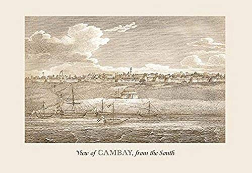 Buyenlarge 0-587-13635-9-P1218 View of Cambay Paper Poster, 12" x 18"