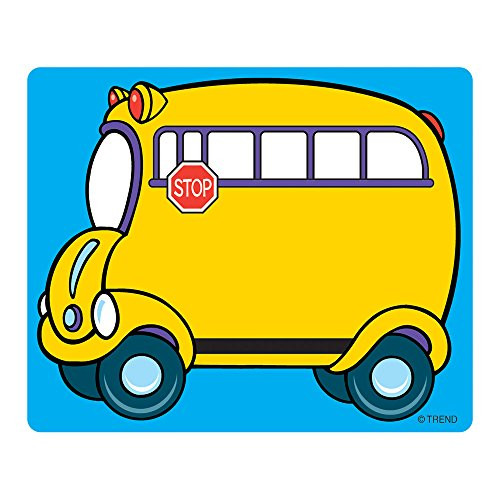 TREND enterprises, Inc. School Bus Terrific Labels, 36 ct