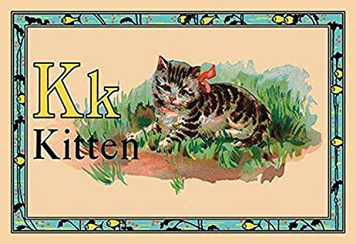 Buyenlarge 0-587-13693-6-P1218 Kitten Paper Poster, 12" x 18"