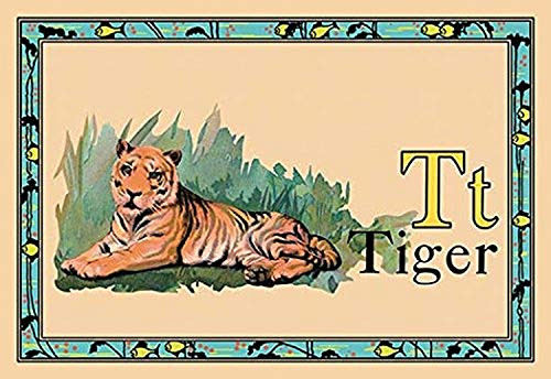 Buyenlarge 0-587-13702-9-P1827 Tiger Paper Poster, 18" x 27"
