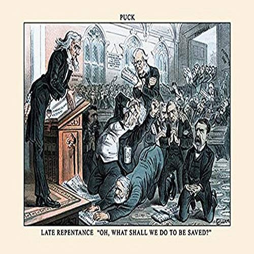 Buyenlarge 0-587-13743-6-P1827 Puck Magazine: Late Repentance Paper Poster, 18" x 27"