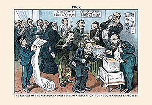 Buyenlarge 0-587-13747-9-P1218 Puck Magazine: The Saviors of The Republican Party Paper Poster, 12" x 18" Buyenlarge 0-587-13747-9-P1218 Puck Magazine: The Saviors of The Republican Party Paper Poster, 12" x 18"