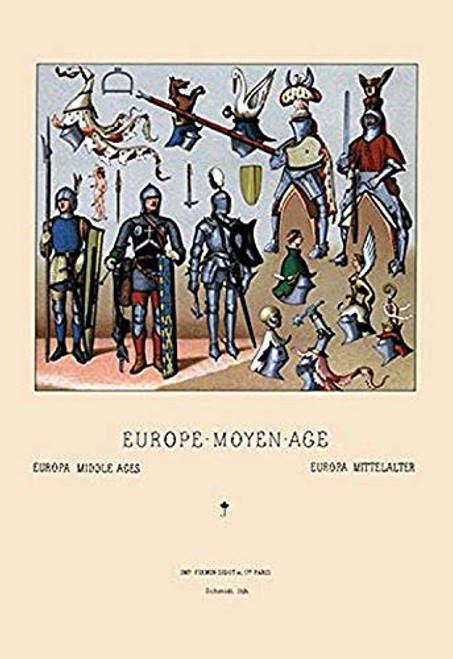 Buyenlarge 0-587-13779-7-P1218 French Costumes of War and Tournament, Fifteenth Century Paper Poster, 12" x 18" Buyenlarge 0-587-13779-7-P1218 French Costumes of War and Tournament, Fifteenth Century Paper Poster, 12" x 18"