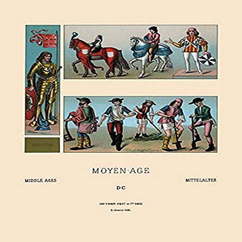 Buyenlarge 0-587-13782-7-G1827 'Costumes of The Knighthood' Giclee Fine Art Print, 18" x 27" Buyenlarge 0-587-13782-7-G1827 'Costumes of The Knighthood' Giclee Fine Art Print, 18" x 27"