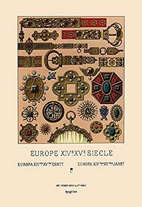 Buyenlarge 0-587-13784-3-P1218 Metalwork of The Fourteenth and Fifteenth Centuries Paper Poster, 12" x 18" Buyenlarge 0-587-13784-3-P1218 Metalwork of The Fourteenth and Fifteenth Centuries Paper Poster, 12" x 18"