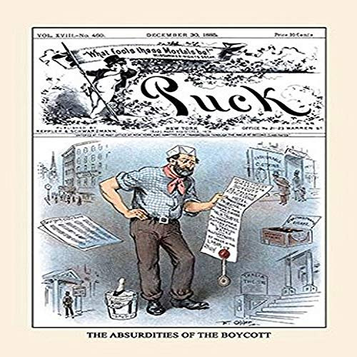 Buyenlarge 0-587-13970-6-G1827 'Puck Magazine: The Absurdities of The Boycott' Giclee Fine Art Print, 18" x 27"