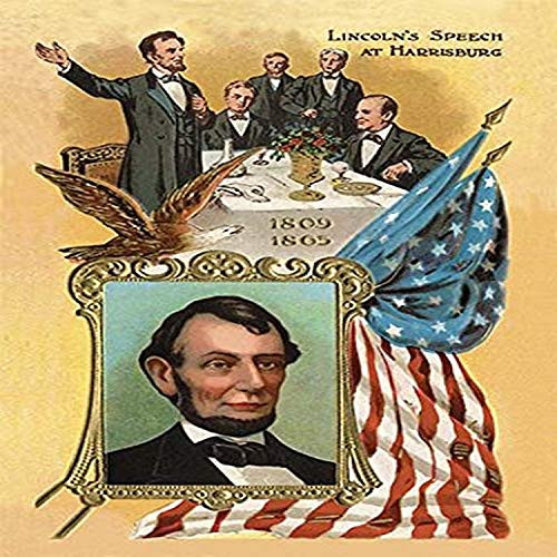 Buyenlarge 0-587-13984-6-P1827 Lincoln's Speech at Harrisburg Paper Poster, 18" x 27" Buyenlarge 0-587-13984-6-P1827 Lincoln's Speech at Harrisburg Paper Poster, 18" x 27"
