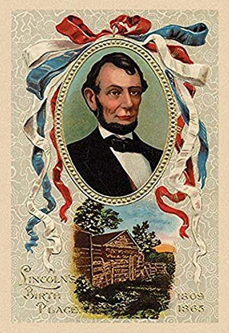 Buyenlarge 0-587-13988-9-P1218 Lincoln's Birth Place Paper Poster, 12" x 18" Buyenlarge 0-587-13988-9-P1218 Lincoln's Birth Place Paper Poster, 12" x 18"