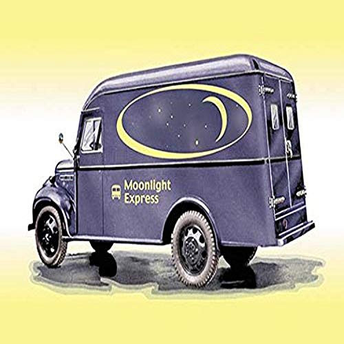 Buyenlarge 0-587-14022-4-P1827 Moonlight Express Truck Paper Poster, 18" x 27"