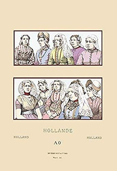 Buyenlarge 0-587-14679-6-P1218 Feminine Styles of Nineteenth Century Holland Paper Poster, 12" x 18" Buyenlarge 0-587-14679-6-P1218 Feminine Styles of Nineteenth Century Holland Paper Poster, 12" x 18"