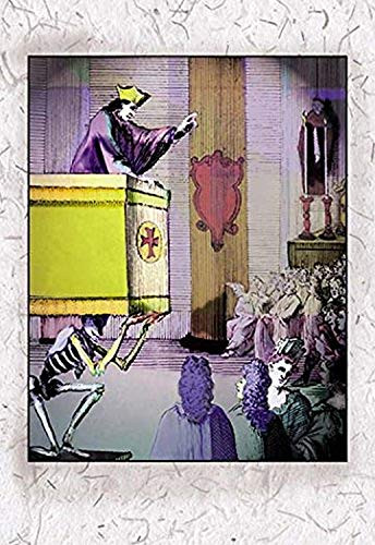 Buyenlarge 0-587-14740-7-P1218 Supported by Death Paper Poster, 12" x 18"