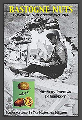 Buyenlarge 0-587-14889-6-G1624 Bastogne Nuts Fine Art Giclee Print, 16" x 24"