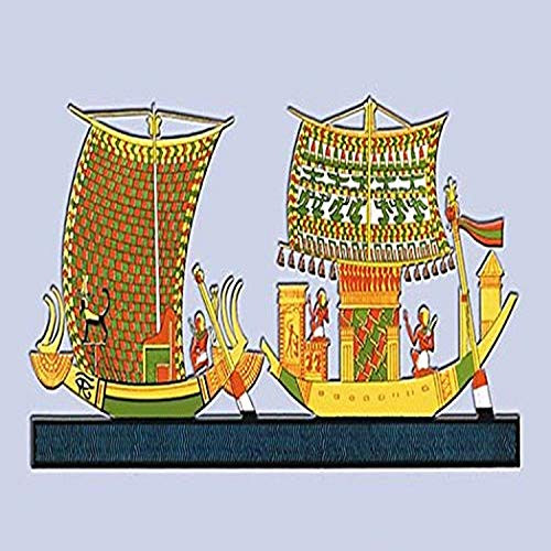 Buyenlarge 0-587-15003-3-P1827 Boats from The Tomb of Ramses III at Thebes Paper Poster, 18" x 27"