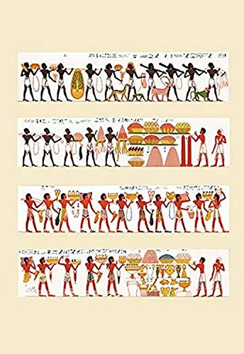 Buyenlarge 0-587-15014-9-P1218 Asiatic and Aethiopian Tributaries from The Tomb of Rekhmara Paper Poster, 12" x 18"
