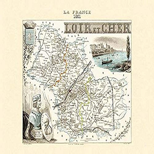 Buyenlarge 0-587-15207-9-P1218 Loir et Cher Paper Poster, 12" x 18"