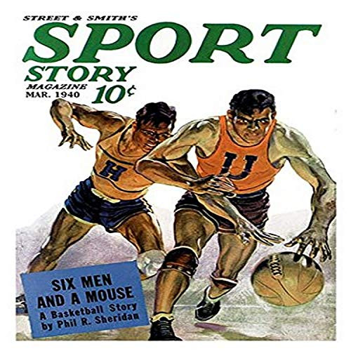 Buyenlarge 'Sport Story Magazine: Six Men and a Mouse' Paper Poster, 20 by 30-Inch