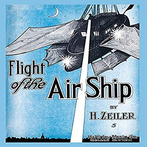 Buyenlarge 0-587-15516-7-P1218 Flight of The Air Ship Paper Poster, 12" x 18"