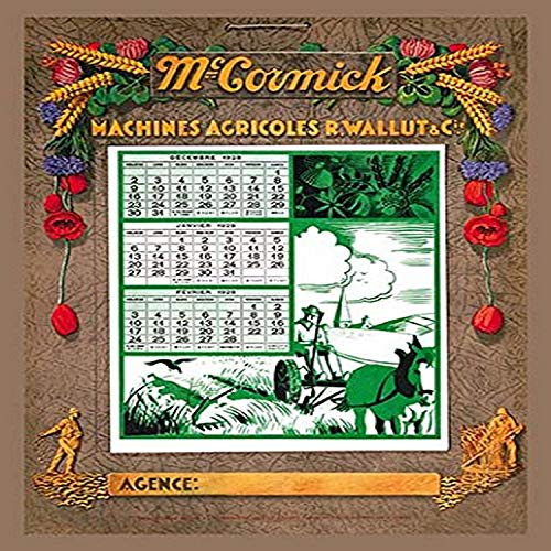 Buyenlarge 0-587-15905-7-P1218 McCormick Machines Agricoles Paper Poster, 12" x 18"