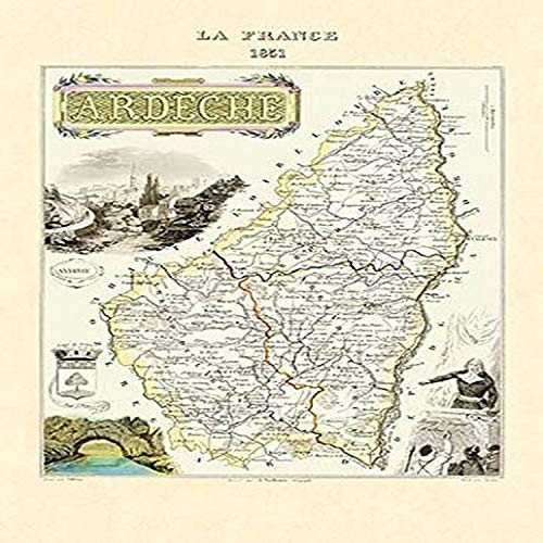 Buyenlarge 0-587-16043-8-P1218 Ardeche Paper Poster, 12" x 18" Buyenlarge 0-587-16043-8-P1218 Ardeche Paper Poster, 12" x 18"