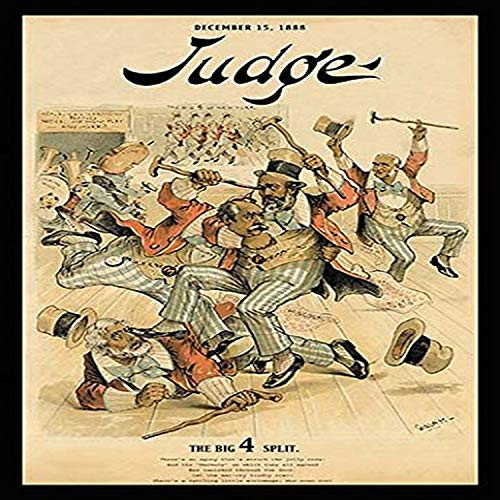 Buyenlarge 0-587-16111-6-P1218 Judge Magazine: The Big 4 Split Paper Poster, 12" x 18" Buyenlarge 0-587-16111-6-P1218 Judge Magazine: The Big 4 Split Paper Poster, 12" x 18"