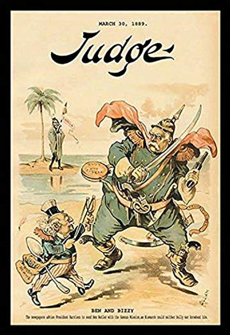 Buyenlarge Judge Magazine: Ben and Bizzy - 8" X 12" Fine Art Giclee Print Buyenlarge Judge Magazine: Ben and Bizzy - 8" X 12" Fine Art Giclee Print