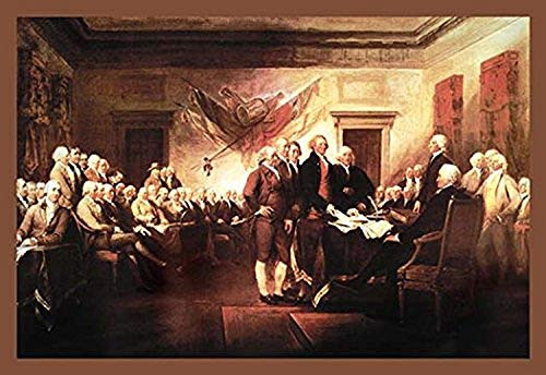 Buyenlarge Declaration of Independence - 8" X 12" Fine Art Giclee Print