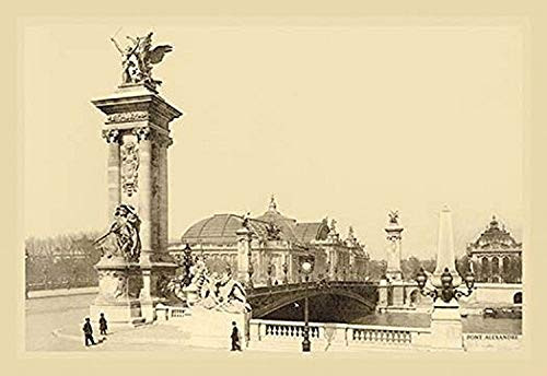 Buyenlarge Alexander III Bridge - 8" X 12" Fine Art Giclee Print