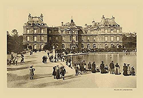 Buyenlarge Luxembourg Palace - 8" X 12" Fine Art Giclee Print