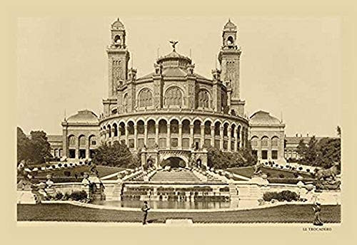 Buyenlarge Trocadero Palace - 8" X 12" Fine Art Giclee Print