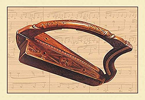 Buyenlarge Queen Mary's Harp - 8" X 12" Fine Art Giclee Print