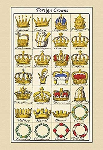 Buyenlarge Foreign Crowns - Celestial, Eastern, et al. - 16" X 24" Fine Art Giclee Print