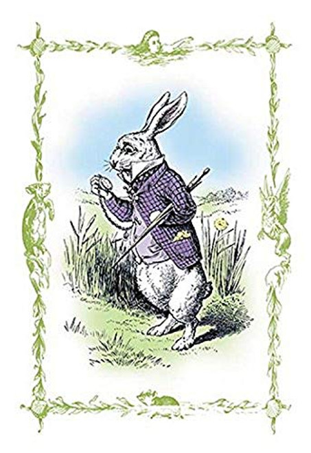 Buyenlarge Alice in Wonderland: The White Rabbit - 8" X 12" Fine Art Giclee Print Buyenlarge Alice in Wonderland: The White Rabbit - 8" X 12" Fine Art Giclee Print