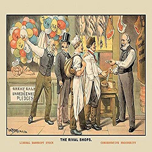 Buyenlarge 0-587-17212-6-P1218 The Rival Shops Paper Poster, 12" x 18"