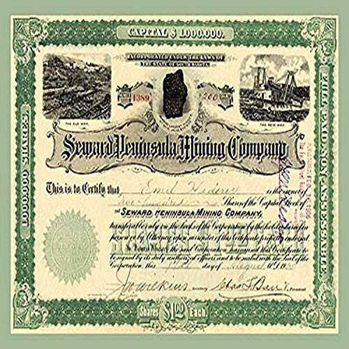 Buyenlarge 0-587-17486-2-P1218 Seward Peninsula Mining Company Paper Poster, 12" x 18"