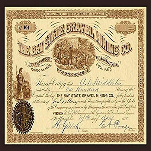 Buyenlarge 0-587-17488-9-P1218 The Bay State Gravel Mining Company Paper Poster, 12" x 18"