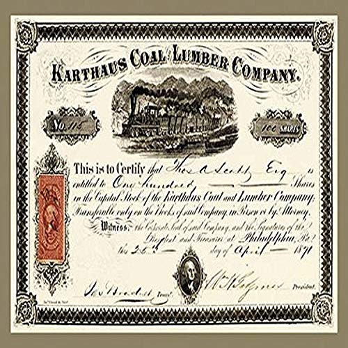 Buyenlarge 0-587-17527-3-G1827 'Karthus Coal and Lumber Company' Giclee Fine Art Print, 18" x 27"