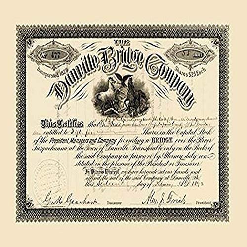 Buyenlarge 0-587-17538-9-P1218 The Danville Bridge Company Paper Poster, 12" x 18" Buyenlarge 0-587-17538-9-P1218 The Danville Bridge Company Paper Poster, 12" x 18"