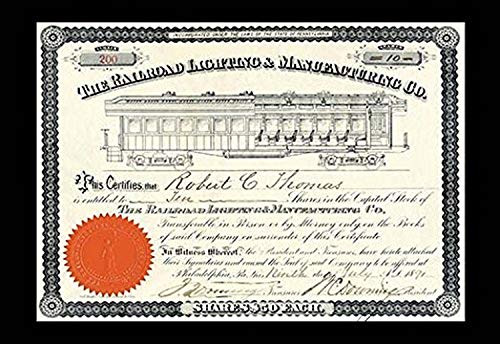 Buyenlarge "The Railroad Lighting and Manufacturing Company Paper Poster, 18" x 27"