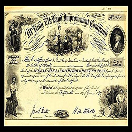 Buyenlarge 0-587-17558-3-G1827 'The McKean & Elk Land and Improvement Company' Giclee Fine Art Print, 18" x 27"